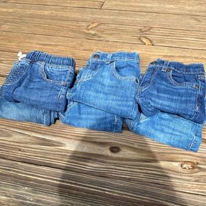 6 pairs of Little boys jeans
